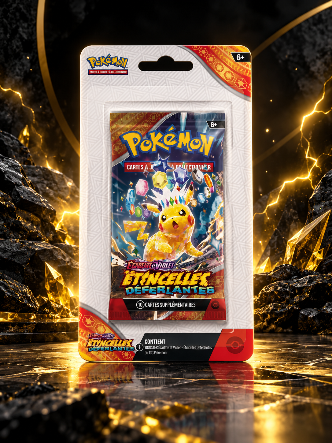 Blister Pokemon EV8 - Étincelles Déferlantes (FR)