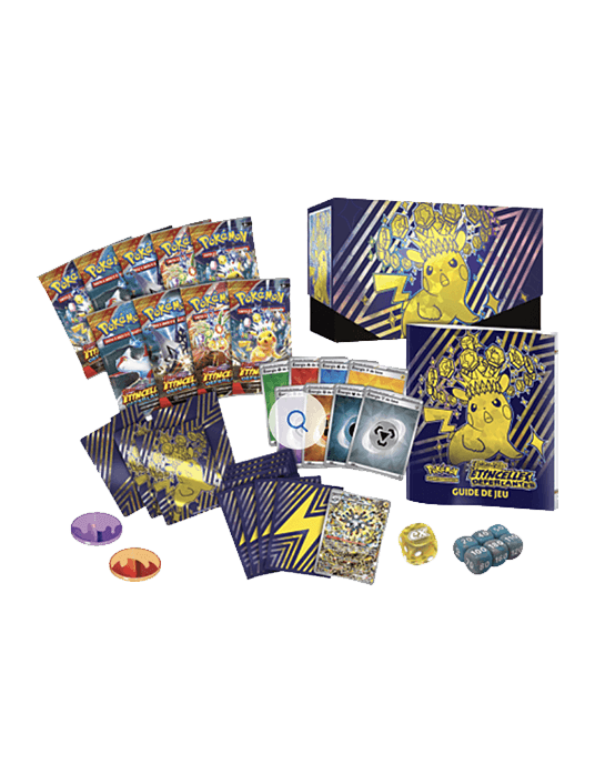 Contenu du Coffret Dresseur d'Élite ETB Étincelles Déferlantes EV08
